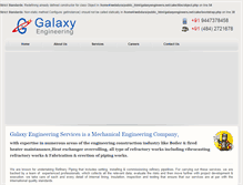 Tablet Screenshot of galaxyengineers.net
